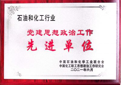 石化行业党建思想政治工作先进单位